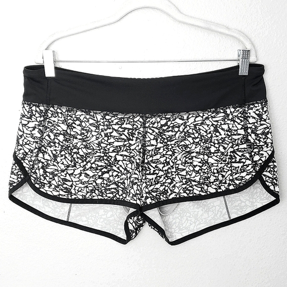 LULULEMON Speed Shorts Ice Breaker Size 10 - Picture 1 of 6